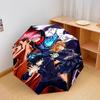 1PC Jujutsu Kaisen Characters Automatic Umbrella - Suitable Travel Outdoor Portable Umbrella Birthday Gift Daily Essentials