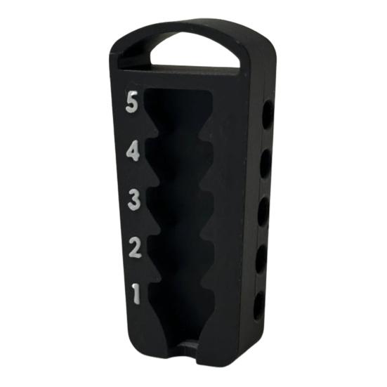 Golf Tee Height Adjuster 5 Settings Universal Tee Height Tool 3D Printed Tee Height Setter for Consistent Swings Golfers Gift
