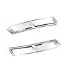Chrome 2X Front Wheel Hub Eyebrow Cover Trim For Hyundai Tucson 2021 2022