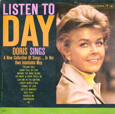 LP Record DORIS DAY  Listen To Day DD1 Columbia 1960 Canada Pop Used