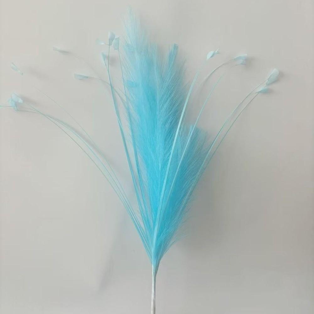 Bouquet Artificial Pampas Grass Festival Decoration Maidenhair Grass DIY Colorful Reed Plant Wedding