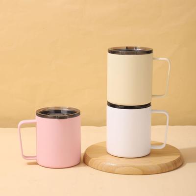 12oz Stainless Steel Insulated Coffee Mug for Office