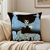 Band Punk T-The M-Misfits Cushion Cover Pillowcase Anti-Dustmite Living Room Sofa Decor Cushion Room