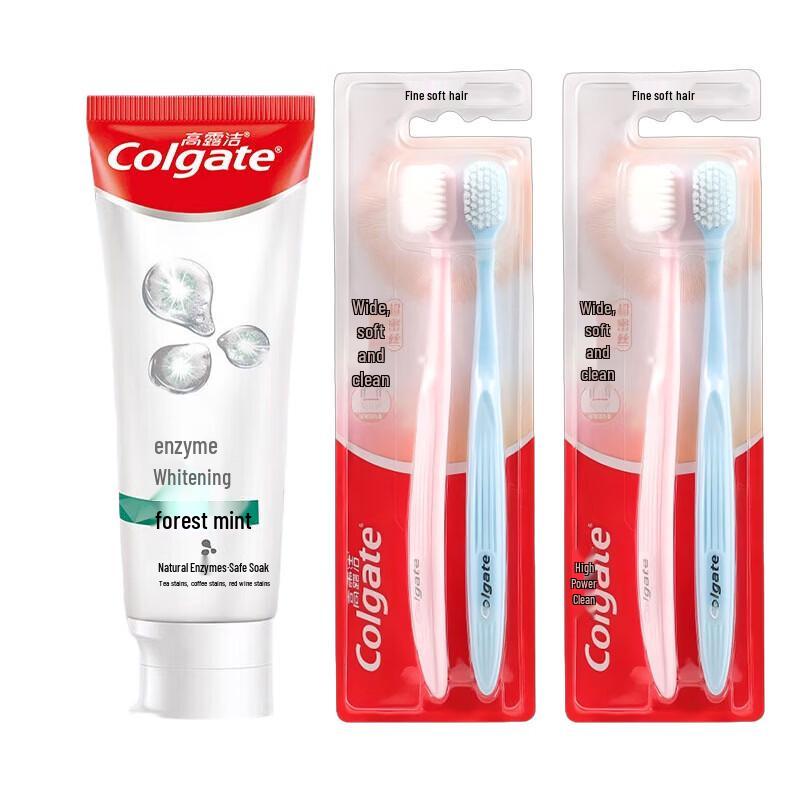 Colgate Whitening Toothpaste & Toothbrush Family Set