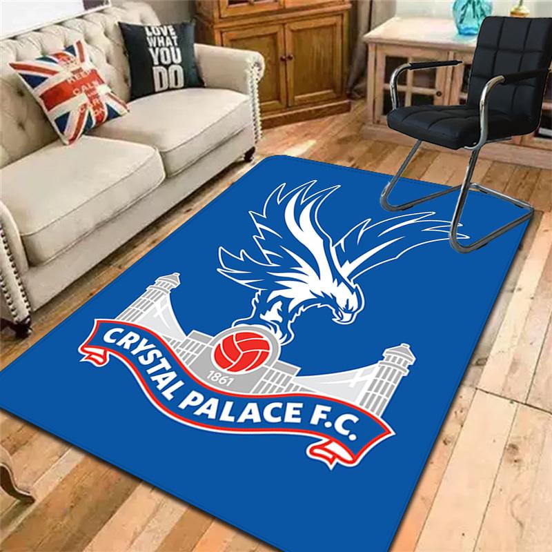 Crystal Palace Pattern Rug Floor Mat for Living Room or Bedroom Soft and Comfortable Carpet a Gift for Birthday and Holiday.