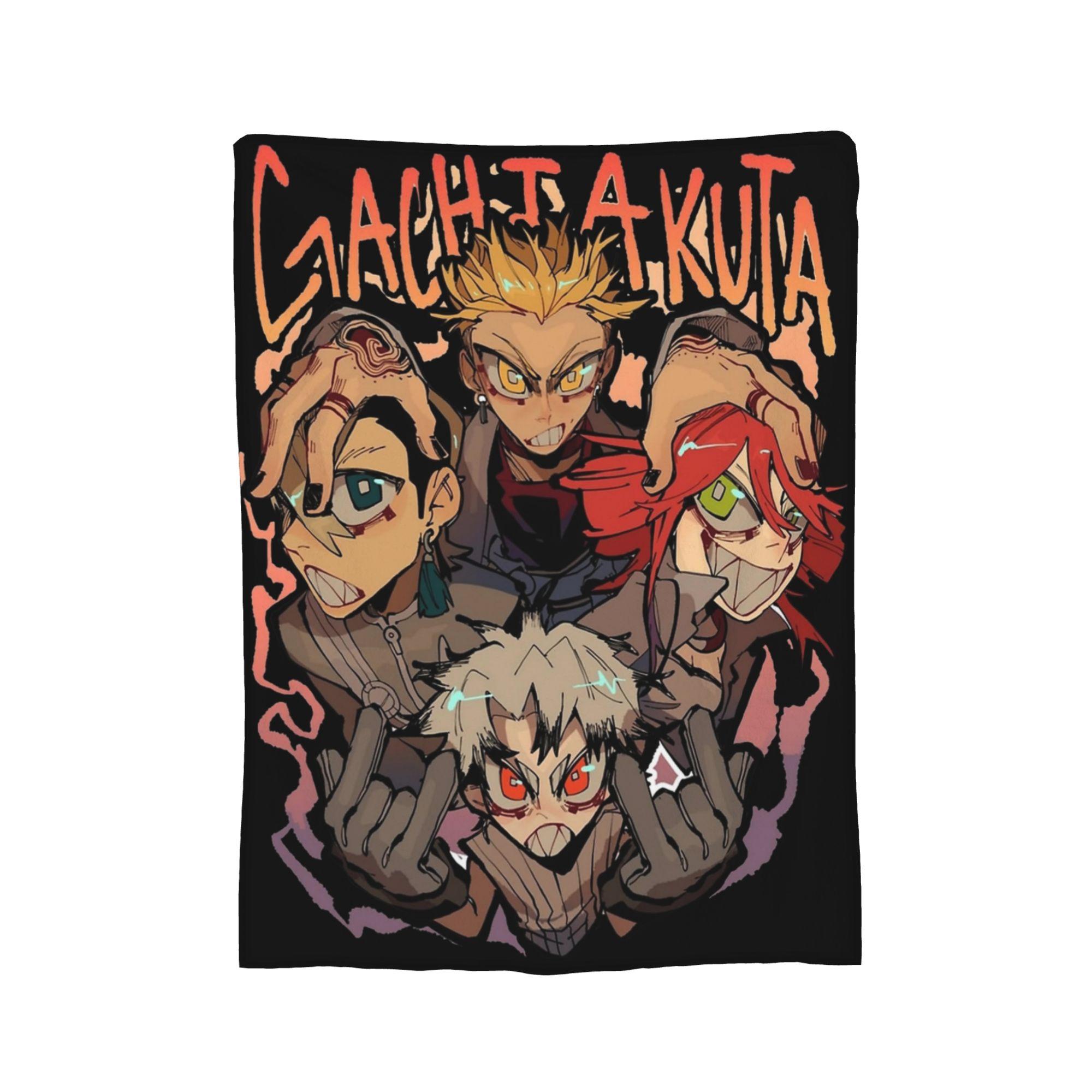 

Zanka Gachiakuta Anime Blankets Flannel Spring Autumn Breathable Super Soft Throw Blanket for Bedding Outdoor Bedspreads 30x40in