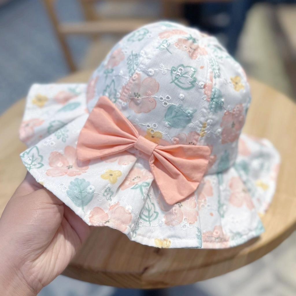 Women's Hat Spring Summer Thin Children's Fisherman's Hat Princess Cute Sweet Sunshade Hat Big Eaves