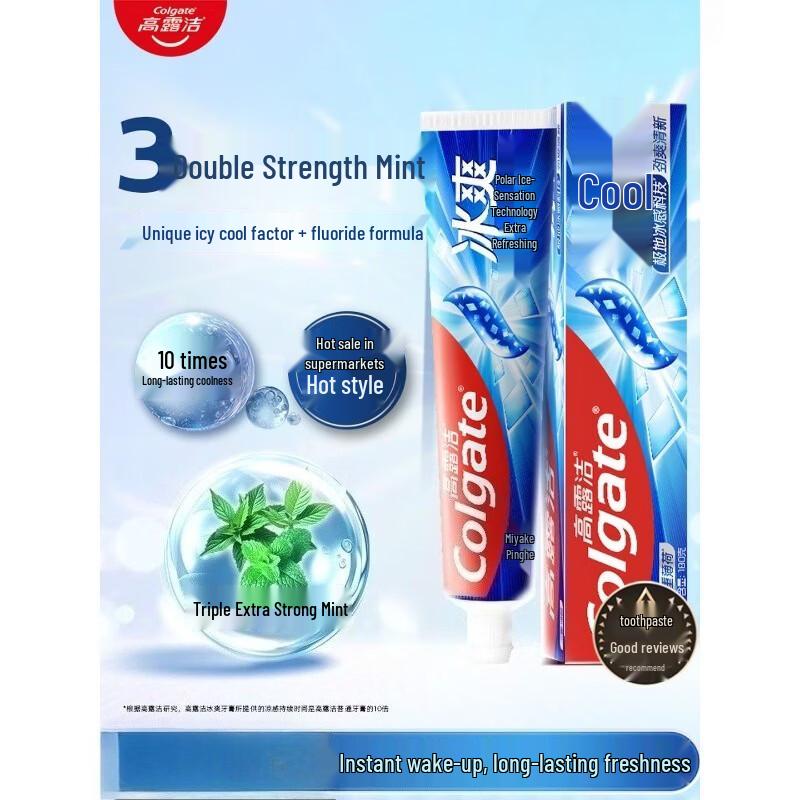 

Colgate Triple Mint Icy Fresh Toothpaste (6 x 180g)