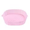 Silicone Air Fryer Basket Multifunctional Barbecue Mat Kitchen Oven Tray Baking