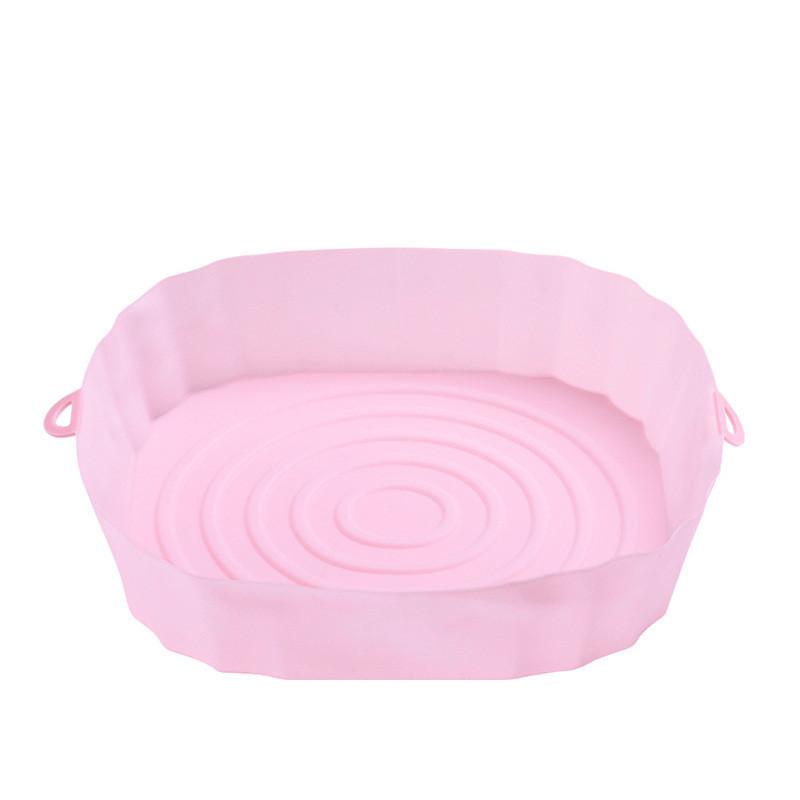 Silicone Air Fryer Basket Multifunctional Barbecue Mat Kitchen Oven Tray Baking