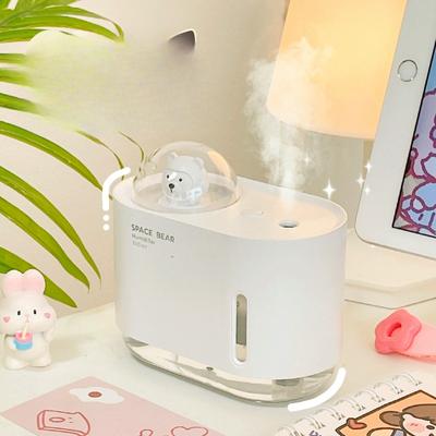Cartoon Bear Air Humidifier Student Dormitory Bedroom Desktop Small Silent Humidification Water Large Spray