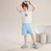 ASK JUNIOR Leichte Modal-T-Shirt und Shorts Pyjama-Set für Jungen