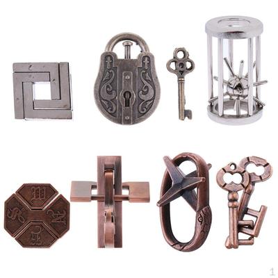 Metalowe Puzzle Klasyczne Łamigłówki Zestaw Zabawek dla Dorosłych Dzieci