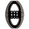 Nikko OVAL LOCK Number Changeable (NIKKO) [Oval Lock] N804GR-P