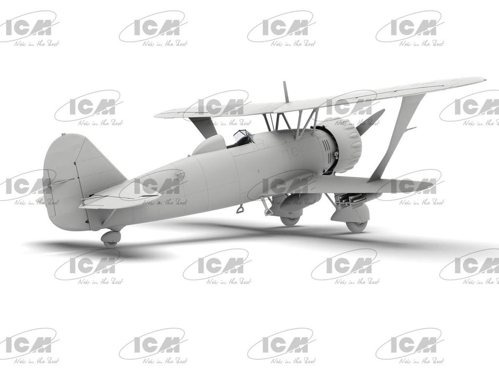 ICM Henschel Late Model Plastic Model Kit 32015 1/32 Hs123A-1 (Airplane)