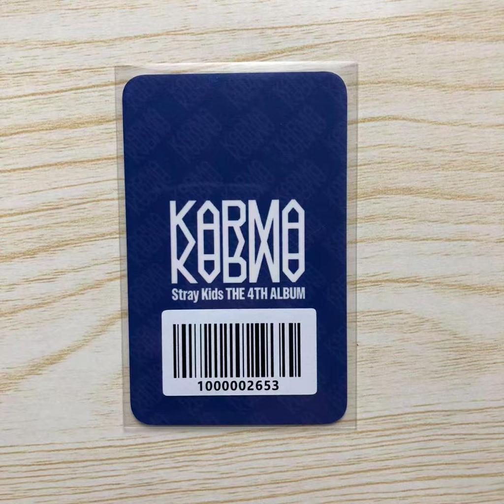 [USED] StrayKids SKZ KARMA FANS ReSpa Trading Card Hyunjin