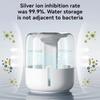 6.8L Large Capacity Humidifier USB Dual Spray Home Office Bedroom Desktop Air Moisturizer Purifier Silent Night Light Diffuser