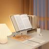 Buch Tischplatte Lesen Buch Lesen Holz Höhe und Winkel Lesen PC Kochbuchhalter Ständer, Ständer, Ständer, Acryl, Basis, Faltbar, Verstellbar, Ständer,