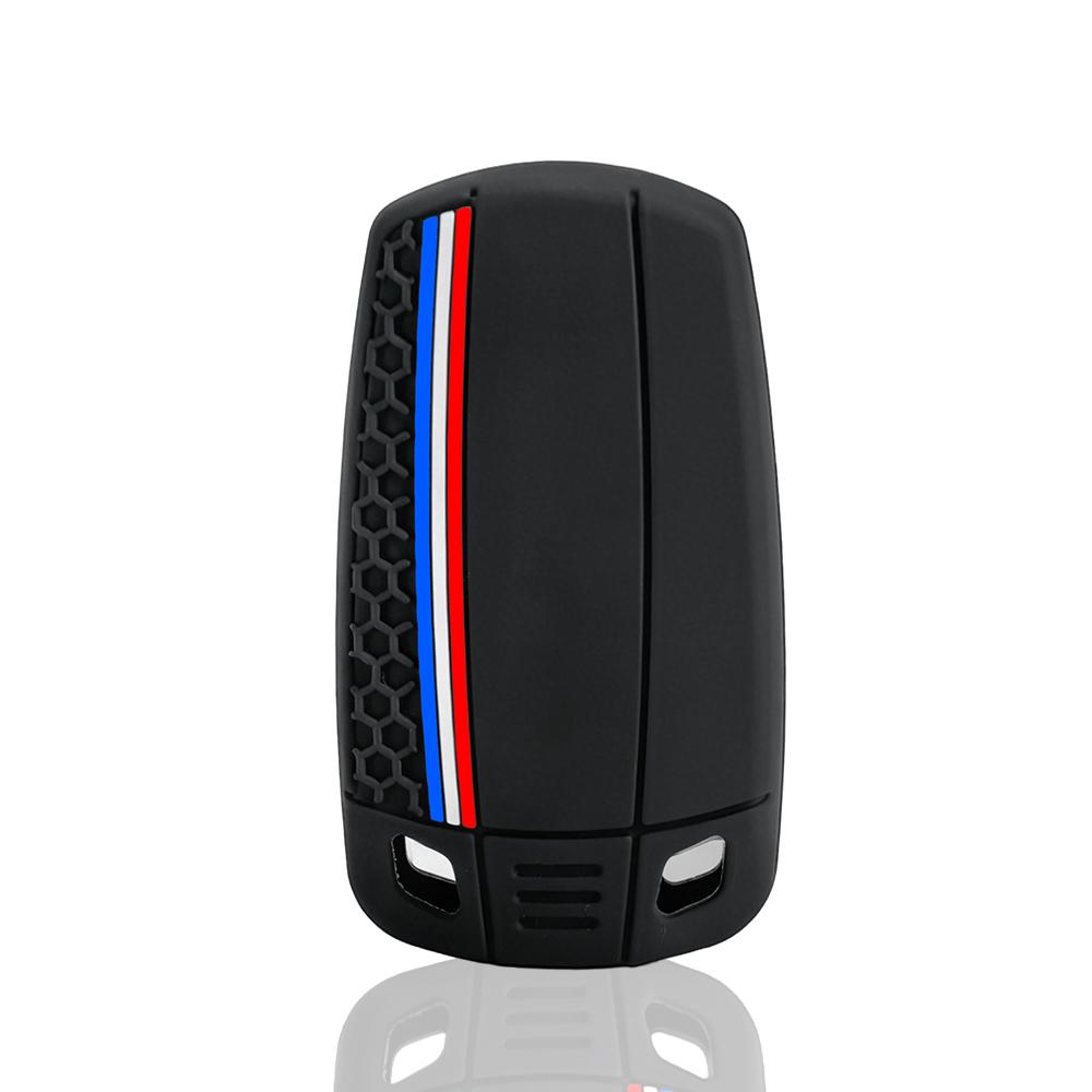 Silikonové pouzdro na klíče od auta pro Bmw E46 E60 E70 E87 Řada 3 5 6 M3 M5 X1 X5 X6 Z4 E71 E72 E88 E89 E91 E90 Držák na klíčenku Příslušenství