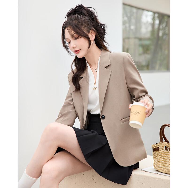 TERRE BLEUE Women's Casual Blazer