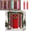 Durable Christmas Porch Sign Banner Flag Xmas Party Home Decor