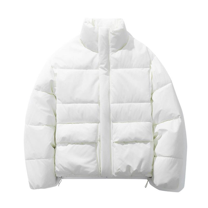 New Winter Men and Women with Thick Loose Cotton-padded Jacket Plus Size Short Couple Stand Collar Cotton-padded Jacket