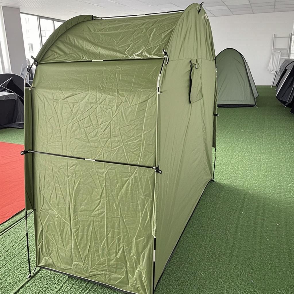 Foldable Outdoor Bicycle and Camping Storage Tent