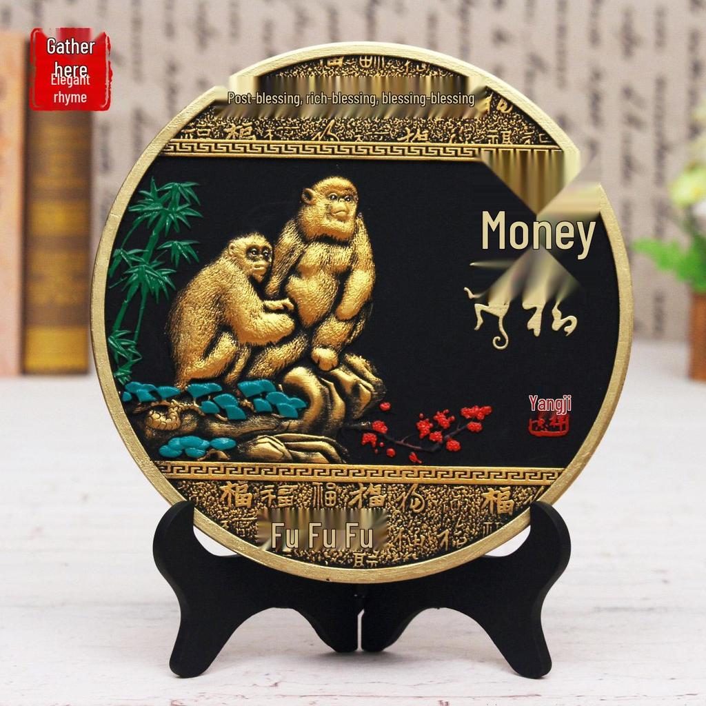 Yellow Crane Tower Scenic Handcrafted Ornaments - Custom Creative Business Gifts