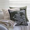 Modern Light Luxury Style Pillow Model Room Olive Green Sofa Pillow Case B&B Bedside Pillow Waist Pillow Soft Cushion