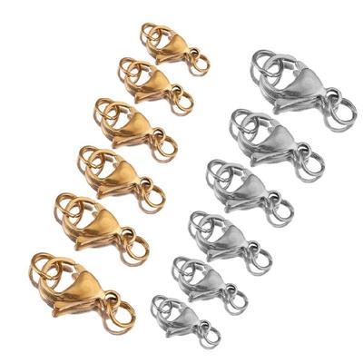 Professional Grade Stainless Steel Lobster Clasps Effective Jewelry Crafting Hooks Component for Jewelry Designers