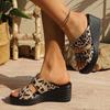 Fashion Women Slippers Summer Wedges Heels Beach Slippers Women Fashion Casual Platform Sandals Slides Women