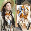 Silk Scarf Women's Neck New Scarf with Coat 70 Small Square Scarf Scarf Mother High-end Scarf