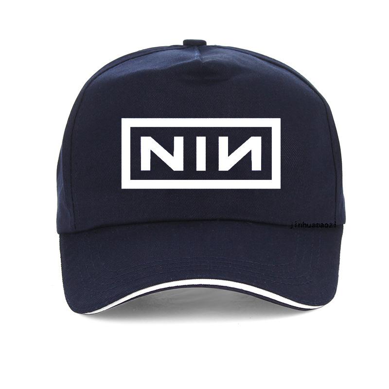 Summer Fashion Visor For Men Women Baseball Caps Print Nine Inch Nails Rock Band Hat Unisex Bone Adjustable Snapback Hats Gorras