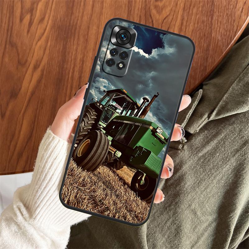 

Farm Vehicle Tractor Case For Xiaomi Redmi Note 14 13 12 11 10 9 15 Pro Plus Redmi 15 15C 13 10C 12C 13C 14C Cover Redmi Note 12 Pro 5G