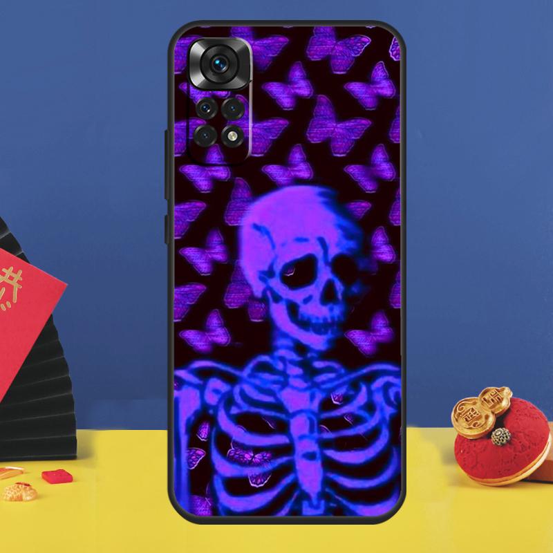 Purple Aesthetic Phone Case For Xiaomi Redmi Note 14 Pro 13 11 9 10 12 15 Pro Plus 10C 12C 13C 14C 15C Cover