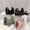 Boston Bag Pu Material Casual Large Capacity Travel Shoulder Bag For Women