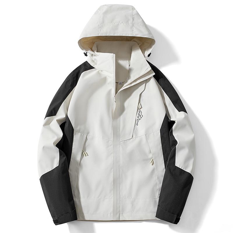 Cross-Border Outdoor Unisex Windbreaker: Waterproof, Windproof, Ideal for Spring/Autumn, Custom Logo Available.