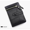 Japanese Style PU Leather Women's Wallet: Trendy Zipper Coin Purse