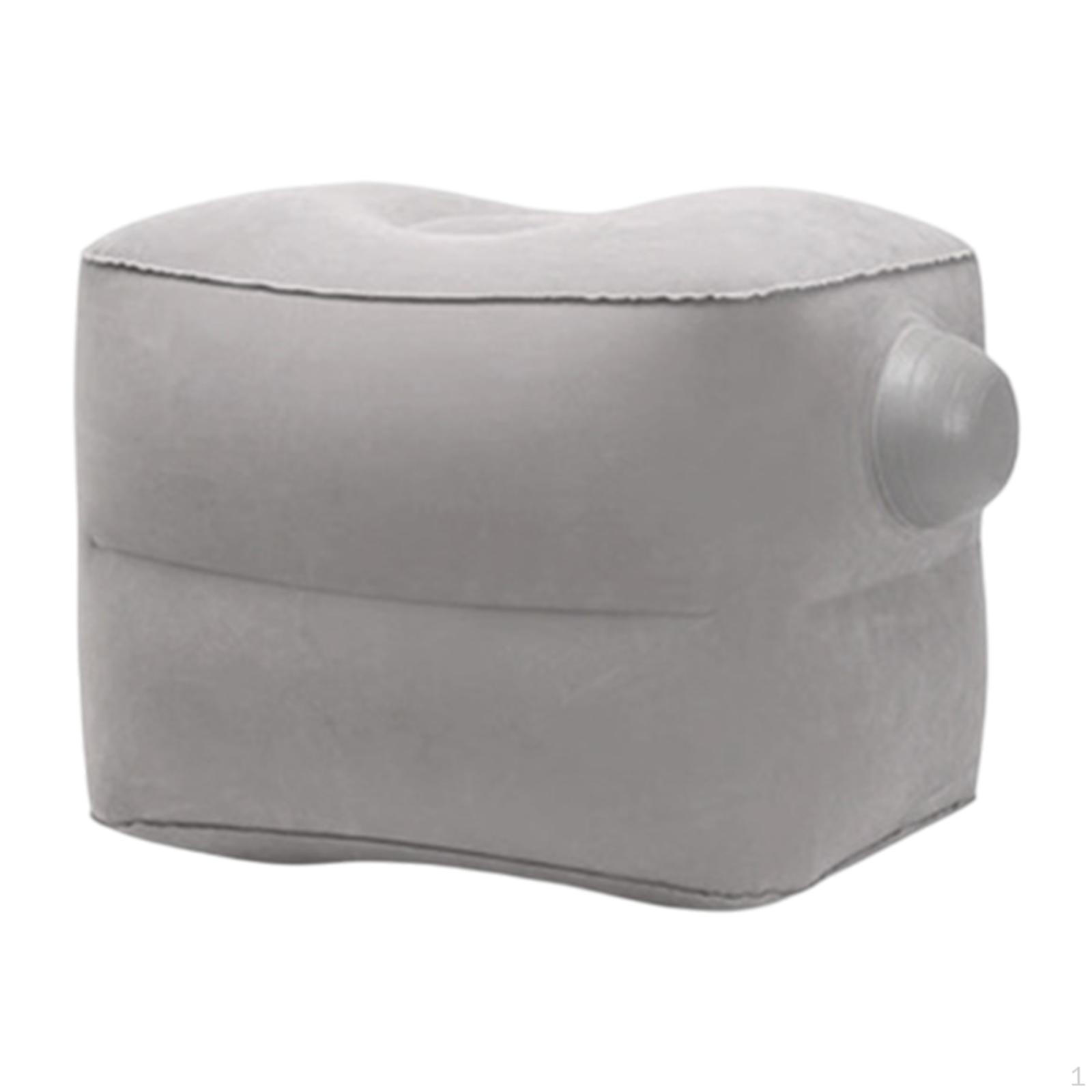 Подушка для ног на рабочем столе для авиаперелетов и использования в офисе серый 2797₽