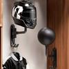 Multi Unctional Helmet Holder 180° Rotatable Motorcycle Helmet Moto Accessories Claw Hook Wall Mounted for Hanging Hat Jacket