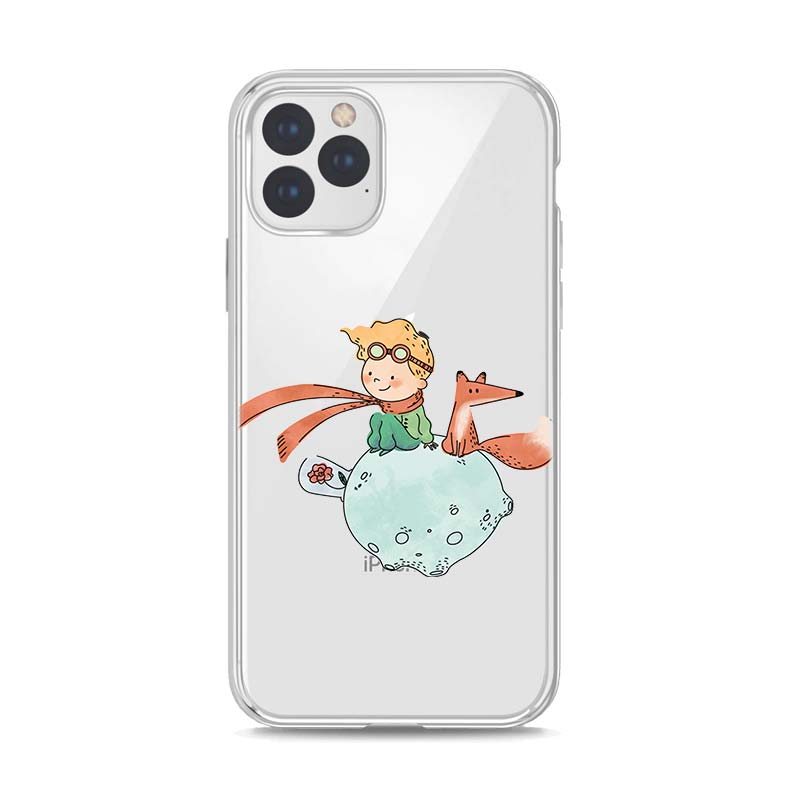 The Little Prince And Fox Silicone Cover For Apple IPhone 13 12 Mini 11 Pro XS MAX XR X 8 7 6 6S 5 Plus SE Phone Case