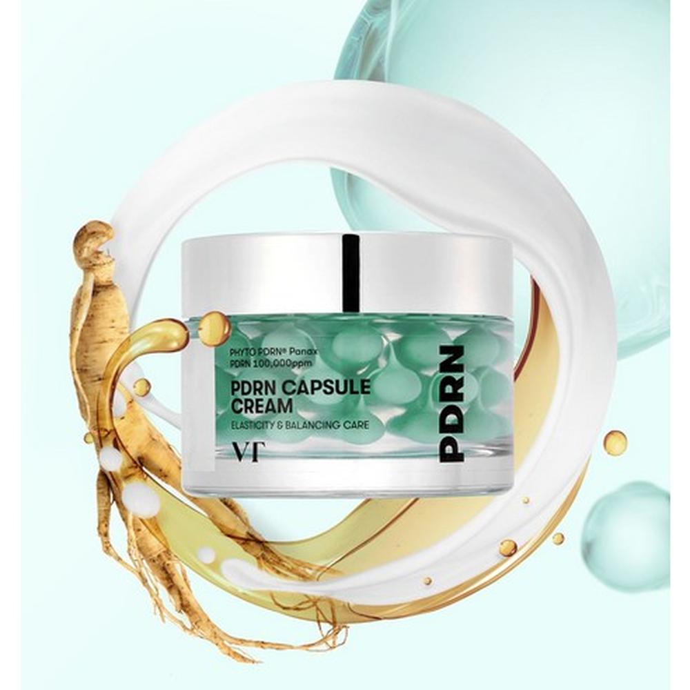 VT PDRN Capsule Cream 100 50ml – Capsule Care, Moisture Barrier, Korean