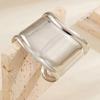 Retro Geometric Metal Bracelet: European & American Style with Unique Personality