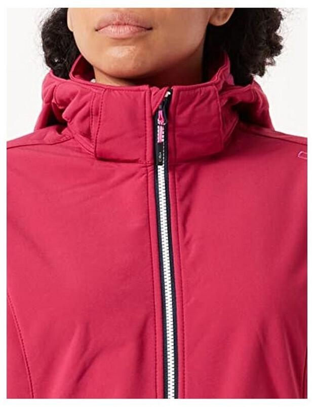 CMP Softshell Jacket Zip Hood Women (39A5006) Sangria