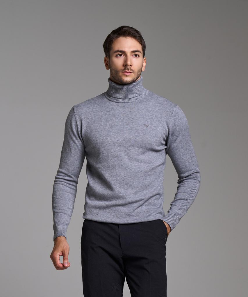 DOWNBLOW Men'S Sports Turtleneck Knit Dbc 1809M