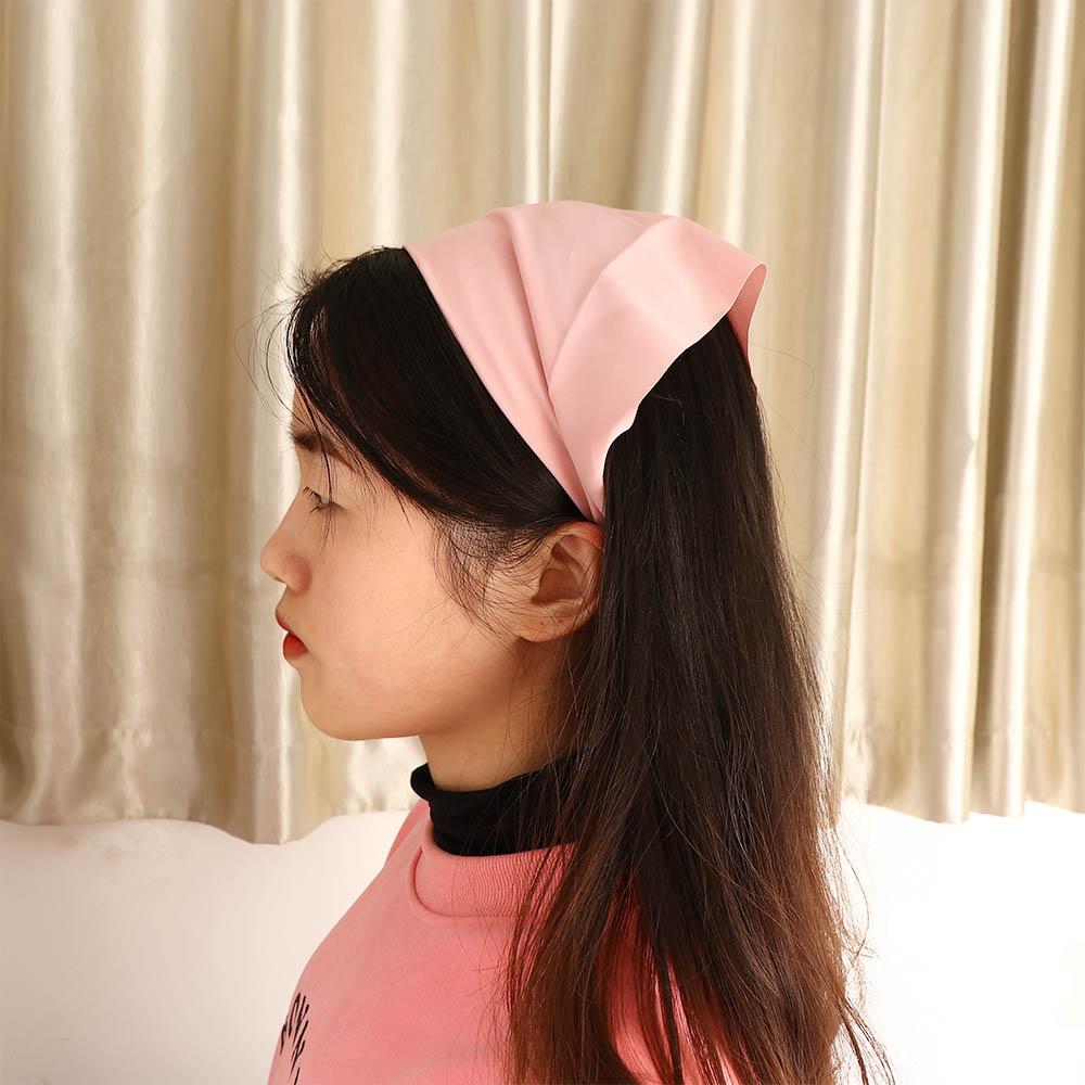 Hair Band Vintage Elastic Women Hair Accessories Headwrap Bandana Triangle Hair Scarf Turban