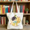Love and Deepspace Cartoon Character Dessert Canvas Bag Sylus Rafayel Zayne Xavier 35x40CM Fans Daily Single Shoulder Bag Gift