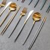 Orphan Light Gray Gold Dessert Fork