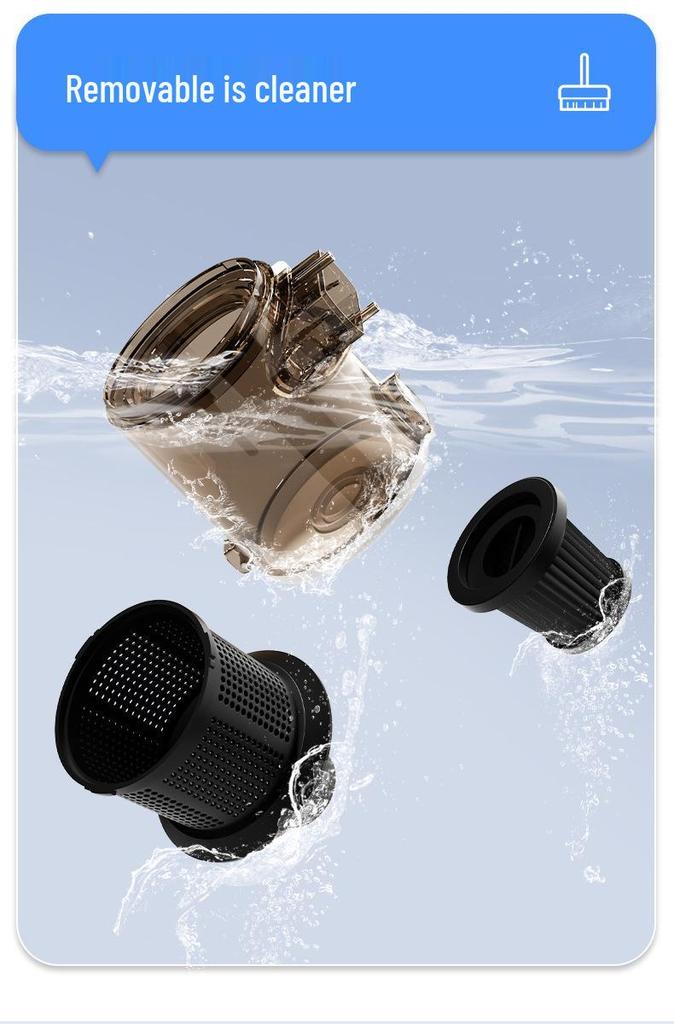 Wireless Handheld Vacuum & Mop with Strong Suction for Pet Hair Removal