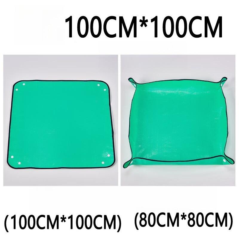 Waterproof Gardening Repotting Mat, PE Foldable Indoor Plant Potting Tray for Succulent & Flower Transplanting Pot